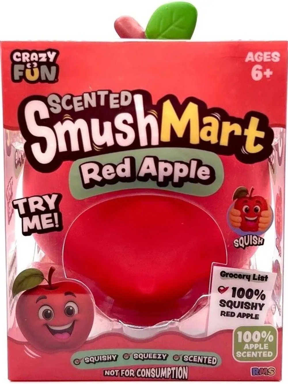 Rare SmushMart Scented Red Apple squishy